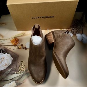 Lucky Brand  Fayth Ankle Boots 6.5